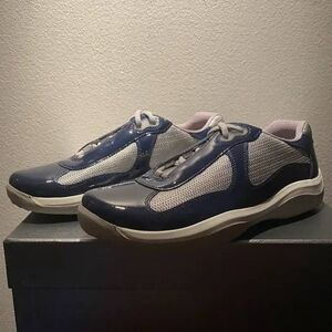 Prada America's cup Baltico Blue sz 8